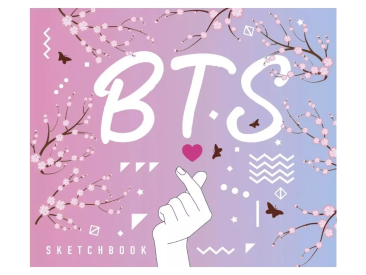 Скетчбук BTS