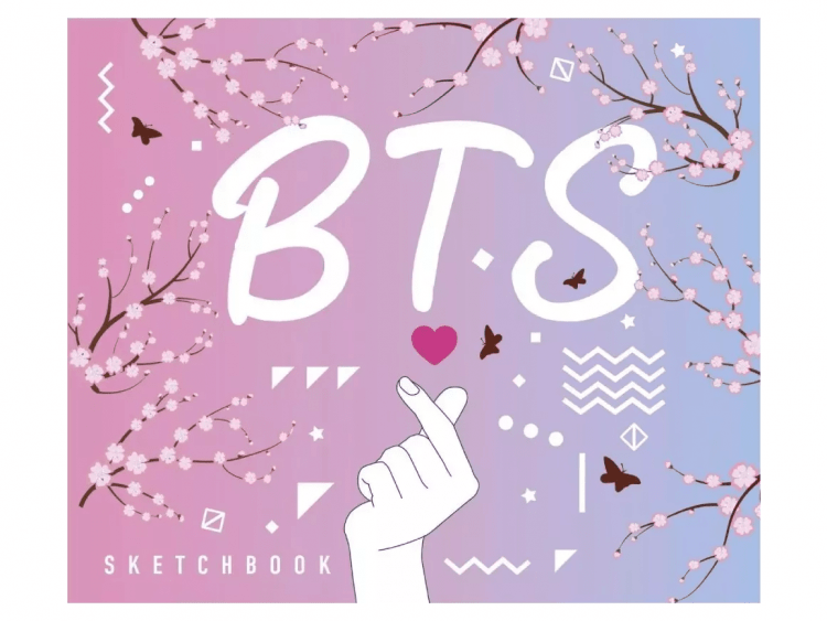 Скетчбук BTS