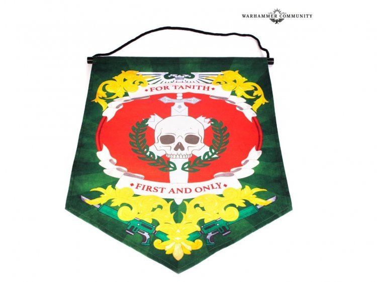 Tanith Regimental Banner (предзаказ 2023, Warhammer Accessories)