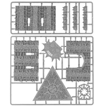 Age of Sigmar Terrain Chaos Dreadhold: Crucible (Rare, OOP, New in Box)