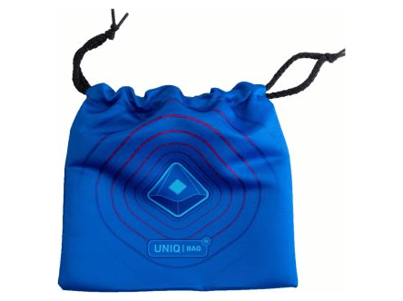 Мешочек Uniqbag 20 StringWave (200х200 мм, синий)