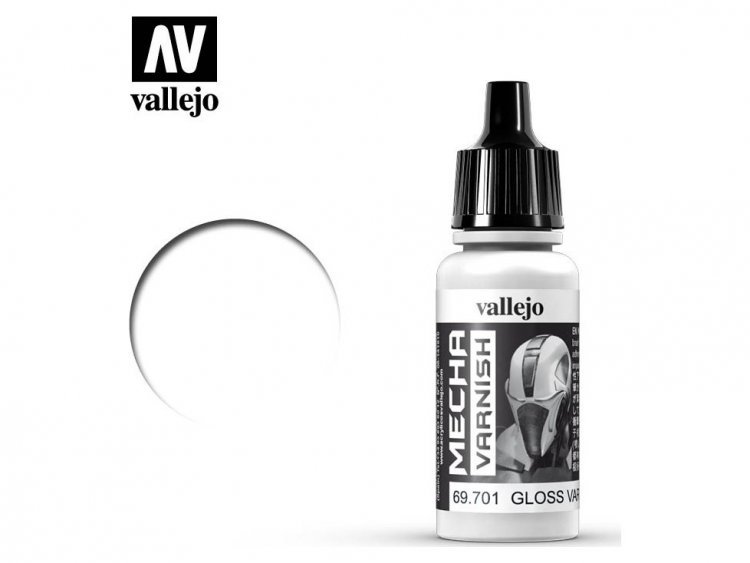 Лак Vallejo Mecha Color: Gloss Varnish 69.701