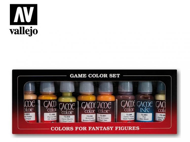 Набор красок Vallejo Model Color: Skintones 72.295