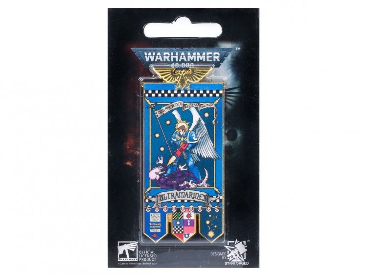 Starforged: Ultramarines Chapter Banner Magnet (предзаказ 2024, GW Direct)