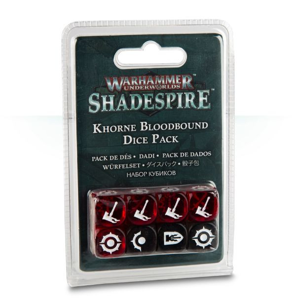 Warhammer Underworlds: Shadespire - Khorne Bloodbound Dice Pack