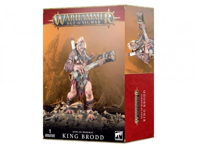 King Brodd (предзаказ 2025, Sons of Behemat, Age Of Sigmar)