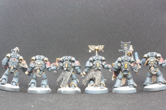 Warhammer 40k Space Wolves Wolves Pack x11 (Painted)