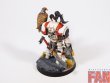 Warhammer 30k Horus Heresy White Scars Cataphractii Legion Praetor (Pro-Painted)