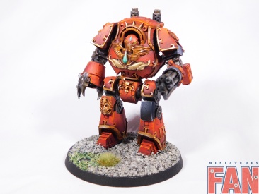 Warhammer 40k Forgeworld Blood Angels Contemptor Dreadnought x1 (Pro-Painted)