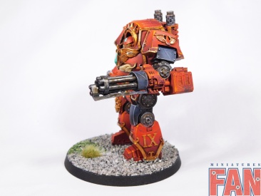 Warhammer 40k Forgeworld Blood Angels Contemptor Dreadnought x1 (Pro-Painted)