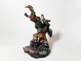 Warhammer 40k Ork Boss (Raging Heroes, OOP, Pro-Painted)