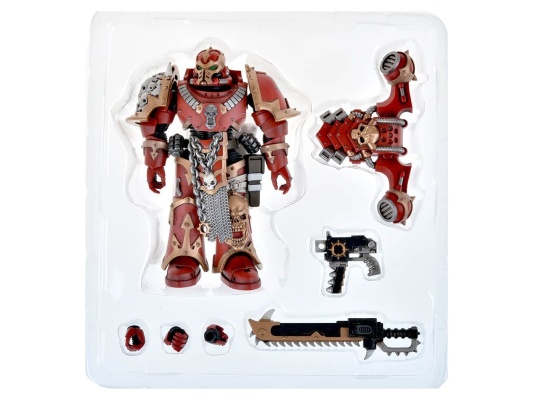 WH40K: Фигурка JOYTOY - Chaos Space Marines Crimson Slaughter Brother Maganar
