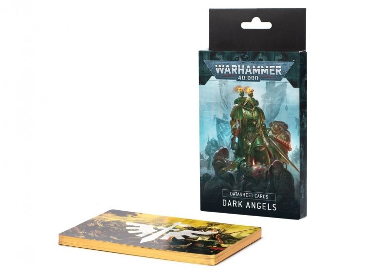 Datasheet Cards: Dark Angels (предзаказ 2024, Warhammer 40k, Space Marines)