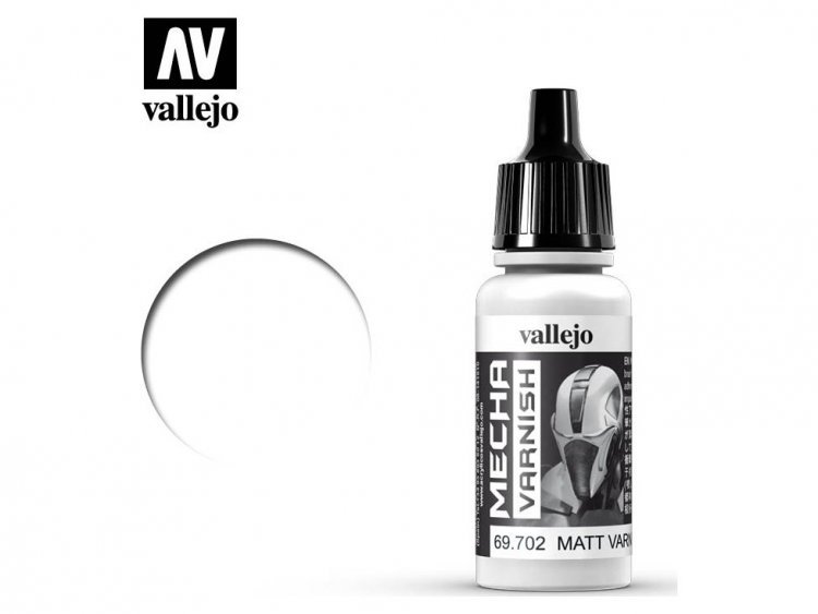 Лак Vallejo Mecha Varnish: Matt Varnish 69.702