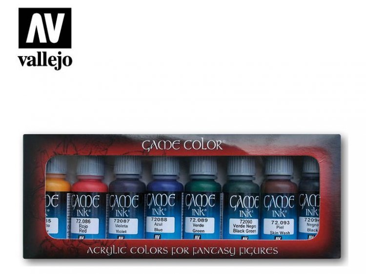 Набор красок Vallejo Game Ink 72.296