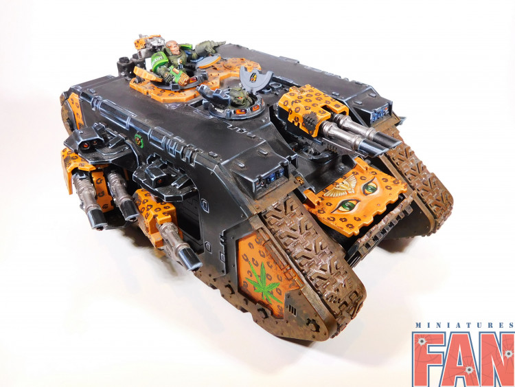 Warhammer 40k Space Marine Land Raider Terminus Ultra x1 (Painted)