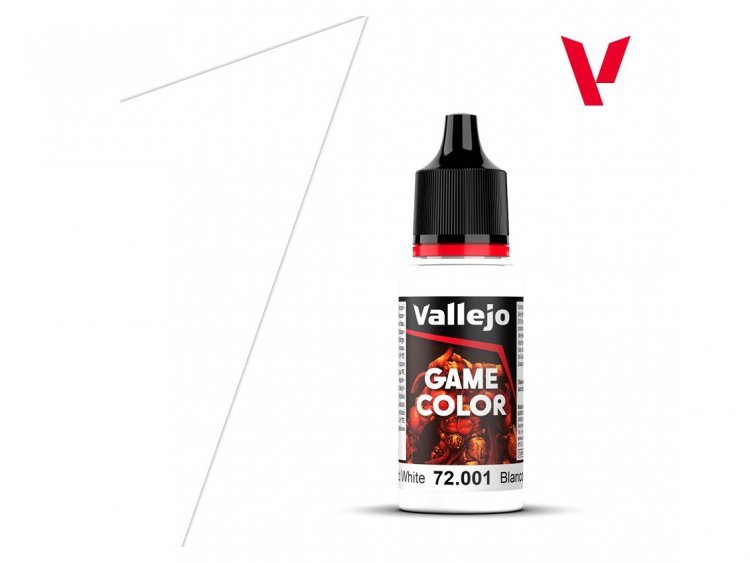 Краска Vallejo Game Color: Dead White 72.001