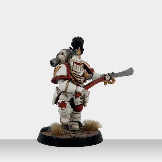 Warhammer 30k Horus Heresy White Scars Legion Praetor (Pro-Painted)