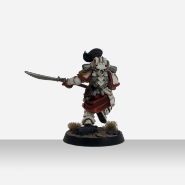 Warhammer 30k Horus Heresy White Scars Legion Praetor (Pro-Painted)