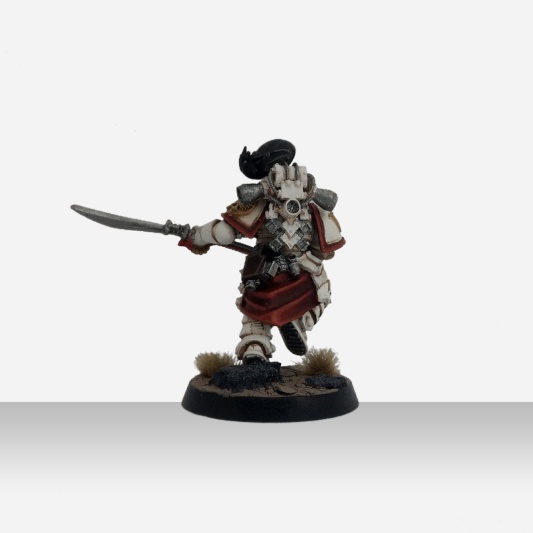 Warhammer 30k Horus Heresy White Scars Legion Praetor (Pro-Painted)