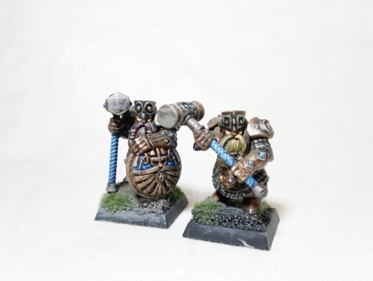 Warhammer Fantasy Battles Age of Sigmar Dwarf Hammerers x10 (Pro-Painted)