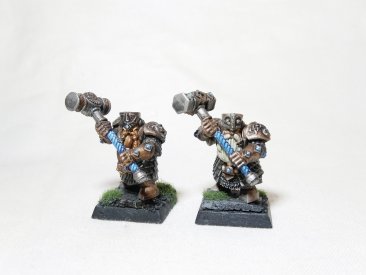 Warhammer Fantasy Battles Age of Sigmar Dwarf Hammerers x10 (Pro-Painted)