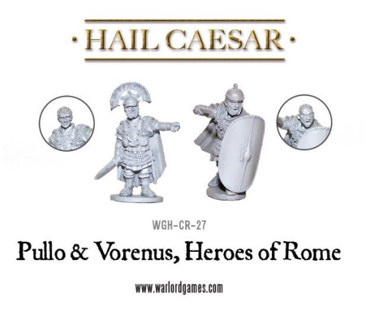 Caesarians Pullo and Vorenus, Heroes of Rome