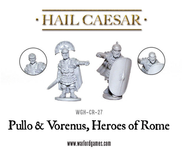 Caesarians Pullo and Vorenus, Heroes of Rome