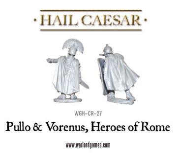 Caesarians Pullo and Vorenus, Heroes of Rome