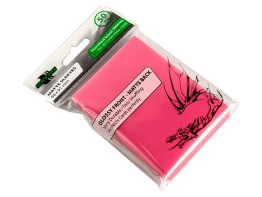 Протекторы Blackfire Matte Sleeves розовые (50 шт., 66x91 мм)