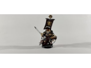 Assault on Black Reach Space Marine Captain (б/у, Painted)