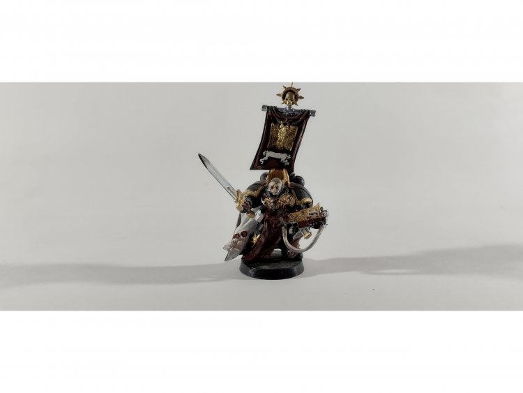 Assault on Black Reach Space Marine Captain (б/у, Painted)