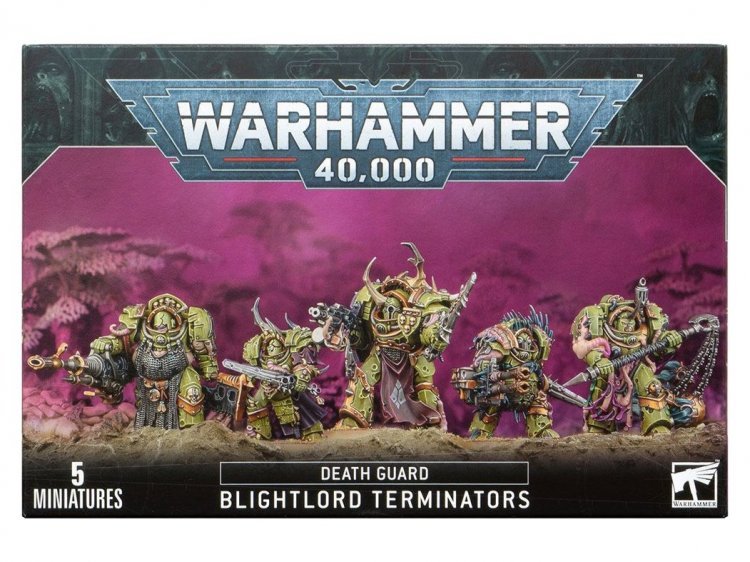Death Guard Blightlord Terminators (Warhammer 40k)