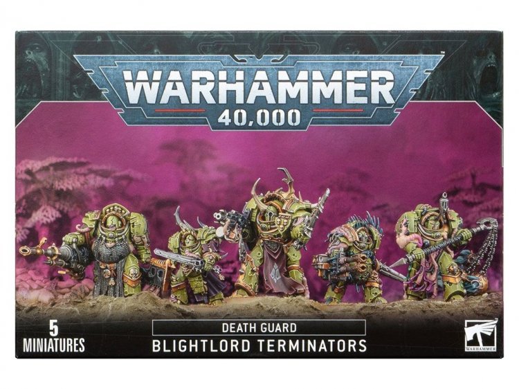 Blightlord Terminators (Death Guard, Warhammer 40k)