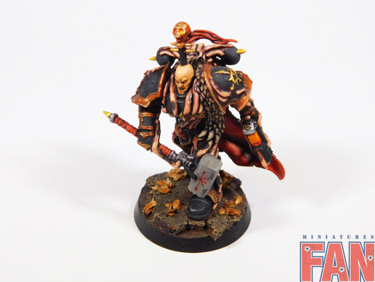 Warhammer 40k Chaos Space Marines Chaos Lord (Pro-Painted)