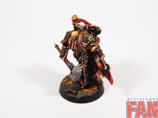 Warhammer 40k Chaos Space Marines Chaos Lord (Pro-Painted)