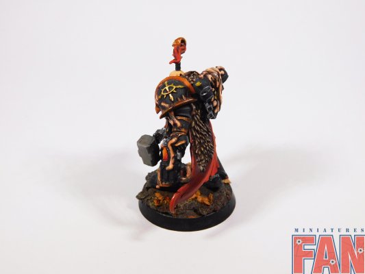 Warhammer 40k Chaos Space Marines Chaos Lord (Pro-Painted)