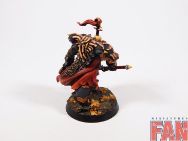 Warhammer 40k Chaos Space Marines Chaos Lord (Pro-Painted)