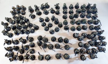 Warhammer 40k/30k Death Guard Army x 125 models (Painted)