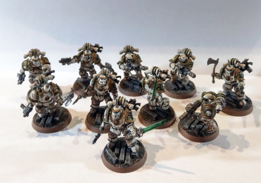Warhammer 40k/30k Death Guard Army x 125 models (Painted)