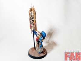 Warhammer 40k Space Marine Ultramarines Bladeguard Ancient (Pro-Painted)