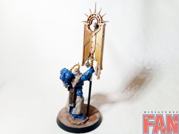 Warhammer 40k Space Marine Ultramarines Bladeguard Ancient (Pro-Painted)