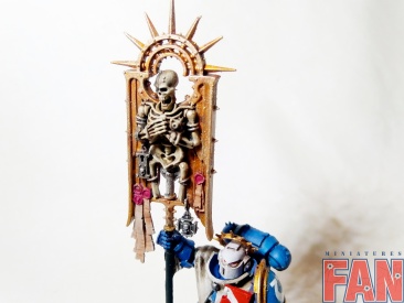 Warhammer 40k Space Marine Ultramarines Bladeguard Ancient (Pro-Painted)