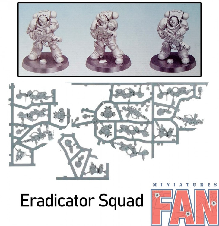 Indomitus Eradicator Squad x3