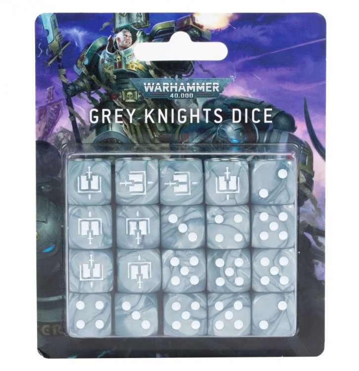 Grey Knights Dice Set