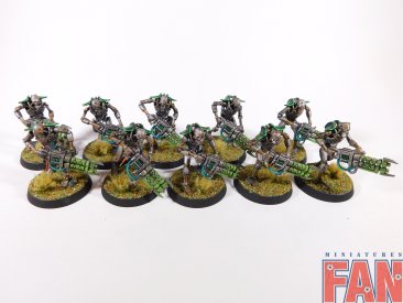 Warhammer 40000 Necron Warriors x10 (Pro-Painted)