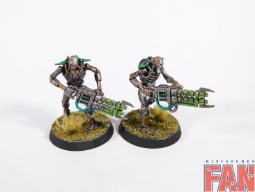 Warhammer 40000 Necron Warriors x10 (Pro-Painted)