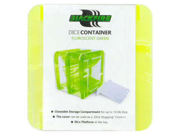 Контейнер для кубиков Blackfire Fluorescent Green