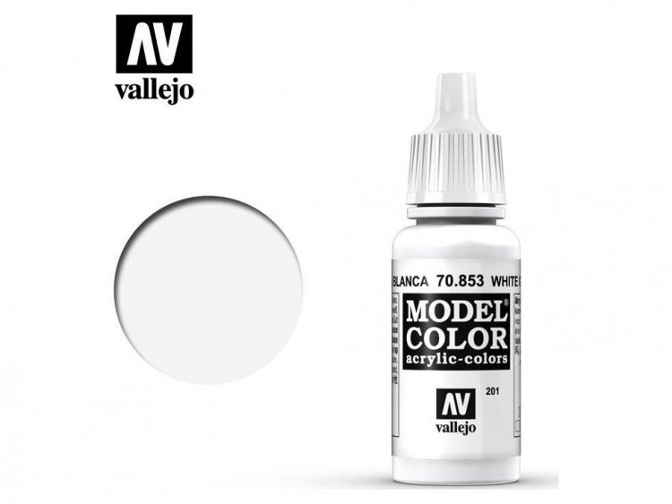 Краска Vallejo Model Color: White Glaze 70.853