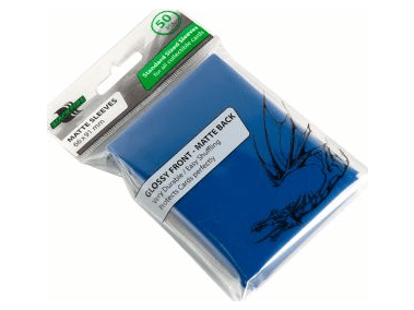 Протекторы Blackfire Matte Sleeves синие (50 шт., 66x91 мм)